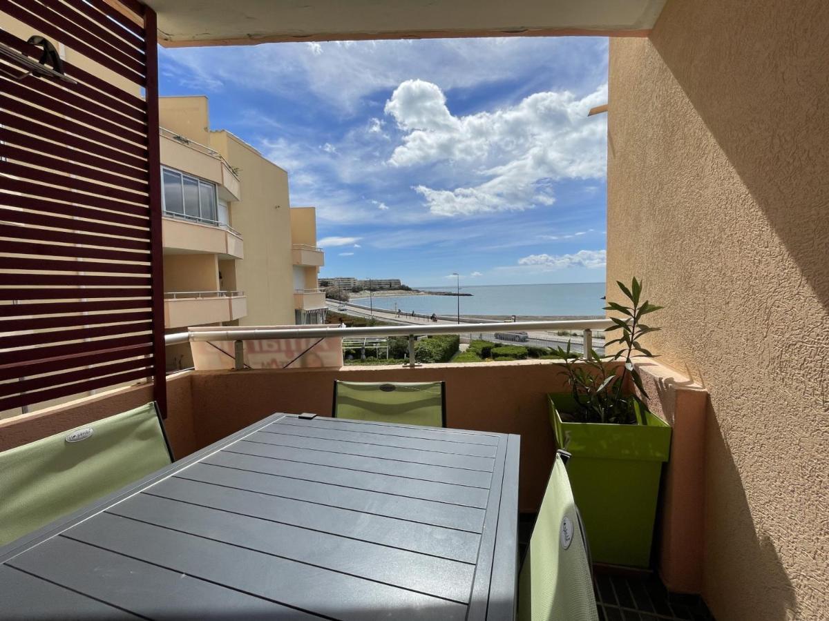 Confortable T2 A Sete Avec Vue Mer, Parking Et Wifi - Fr-1-338-111 Sète Exterior foto