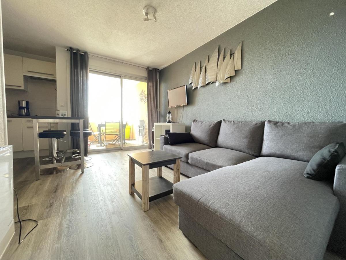 Confortable T2 A Sete Avec Vue Mer, Parking Et Wifi - Fr-1-338-111 Sète Exterior foto